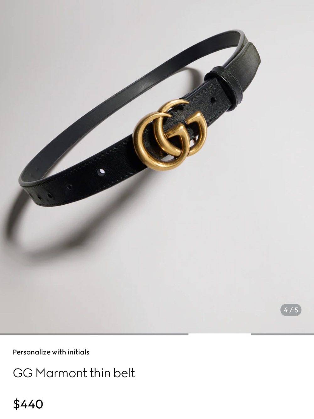 GG Marmont thin belt